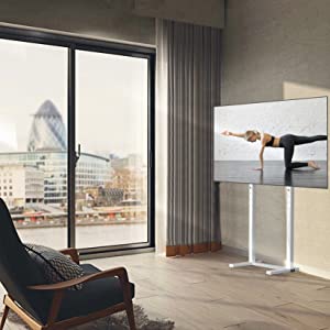 tv floor stand for 55+ inch tv