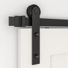 Stopper for barn door hardware