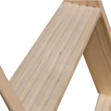 DJM Deluxe 3-Section Timber Loft Ladder with Insulated Hatch