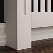 Arlington White Radiator Cover by vida design 