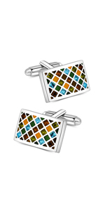 cristal cufflinks