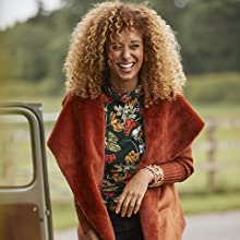 Autumn, Winter, Ladies, Leather, Suede, Jacket, Turtleneck, Layering, Warm