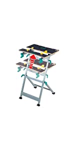 Clamping table, workbench, workmate, work table, tool table, workstation, master