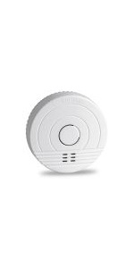 10 year smoke detector DIN EN 14604 certified photoelectric long life lithium battery fire detector