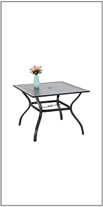 outdoor table