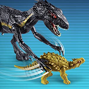 â€‹Jurassic WorldÂ Grab 'N Growl Indoraptor Dinosaur Figure with Lights and Sounds