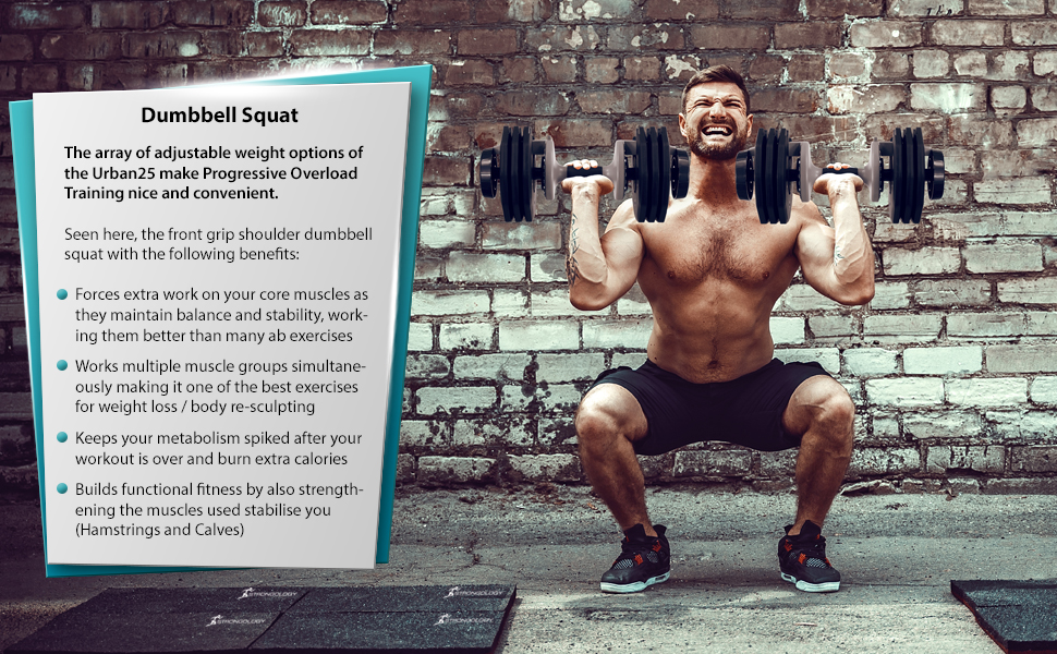 Urban 25 Adjustable Dumbbells