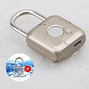 fingerprint padlock