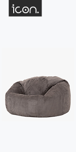 Large cord adults bean bag chair beanbags with filling and cover