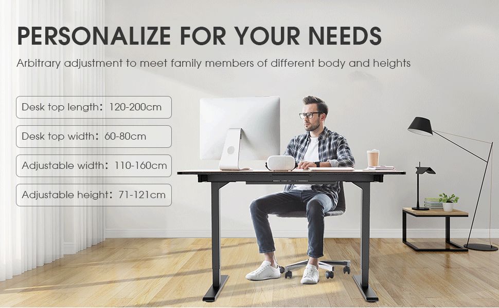 Height adjustable table