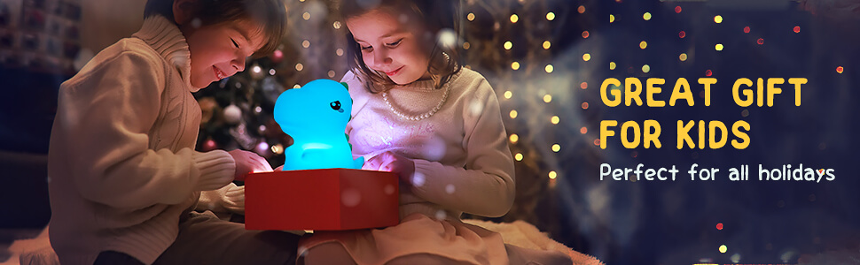 cute night light kawaii night light dinosaur night light kids night light baby night light