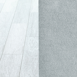 Hard floor and carpets