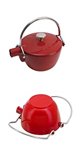 Staub cast iron teapot