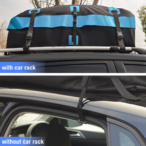 Cars Without Crossbars Can also Use the Car Roof Bag,safe, durable