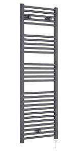 anthracite,electric,ladder,rail,chrome,gloss,white,heating,hot,warm,bathroom,bath,shower,ensuite,