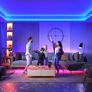 Lepro Music Sync RGB LED Strip Lights with Remote