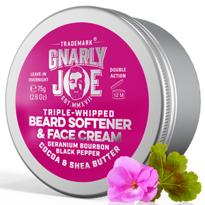 Gnarly Joe Beard Softener Geranium and Black Pepper