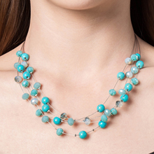 crystal necklace