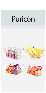 Fridge Organiser Set Storage Box Tray