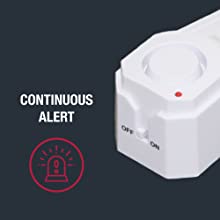 Sabre,home alarm,door alarm,door stopper,door stop,home safety,door sensor alarm