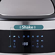 Air fryer control over current function