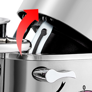 Tilt head cake mixer