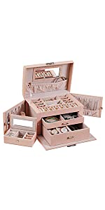 jewellery boxes pink