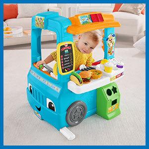 Fisher-Price DYM74 Laugh and Learn Serving Up Fun Food Truck Activity Toy