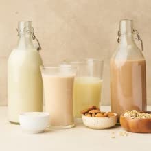 almond milk, oat milk, non dairy milk, coconut milk, plant based milk, nut milk, nut milk maker