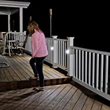 mr beams step light, battery step light, outdoor step light