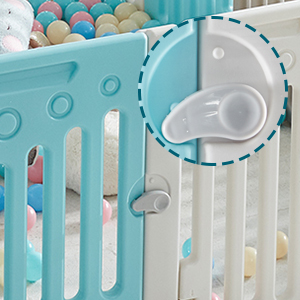 Safety lock gate