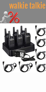 Retevis RT668 Walkie Talkie with Headset