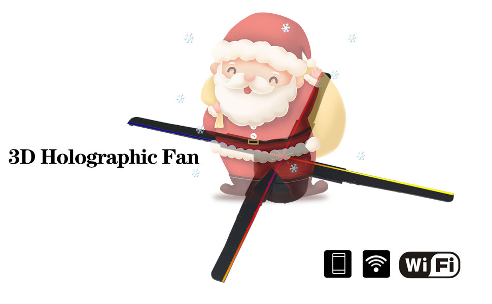 17.7 inches hologram fan
