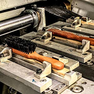 hair and beard brush plugging