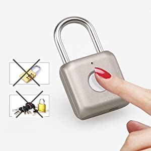 fingerprint padlock
