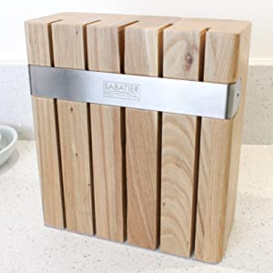 Slotted wooden block