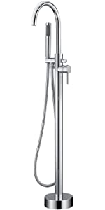 bathtub tap floor mounted