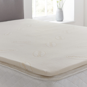 2.5cm topper, silentnight mattress topper, impress topper