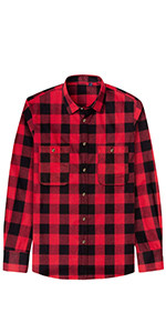 Mens Checked Flannel Shirts
