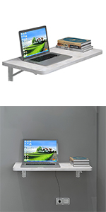 floating computer desk