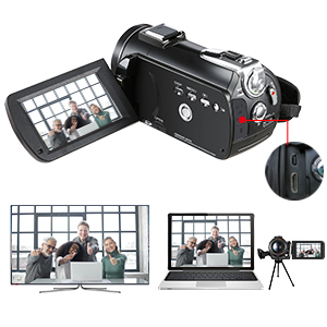 (Webcam)USB 2.0 / HDMI 1.3 Output