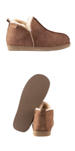 Shepherd of Sweden, Slippers, Comfortable Slipper for wearing at home, real sheepskin