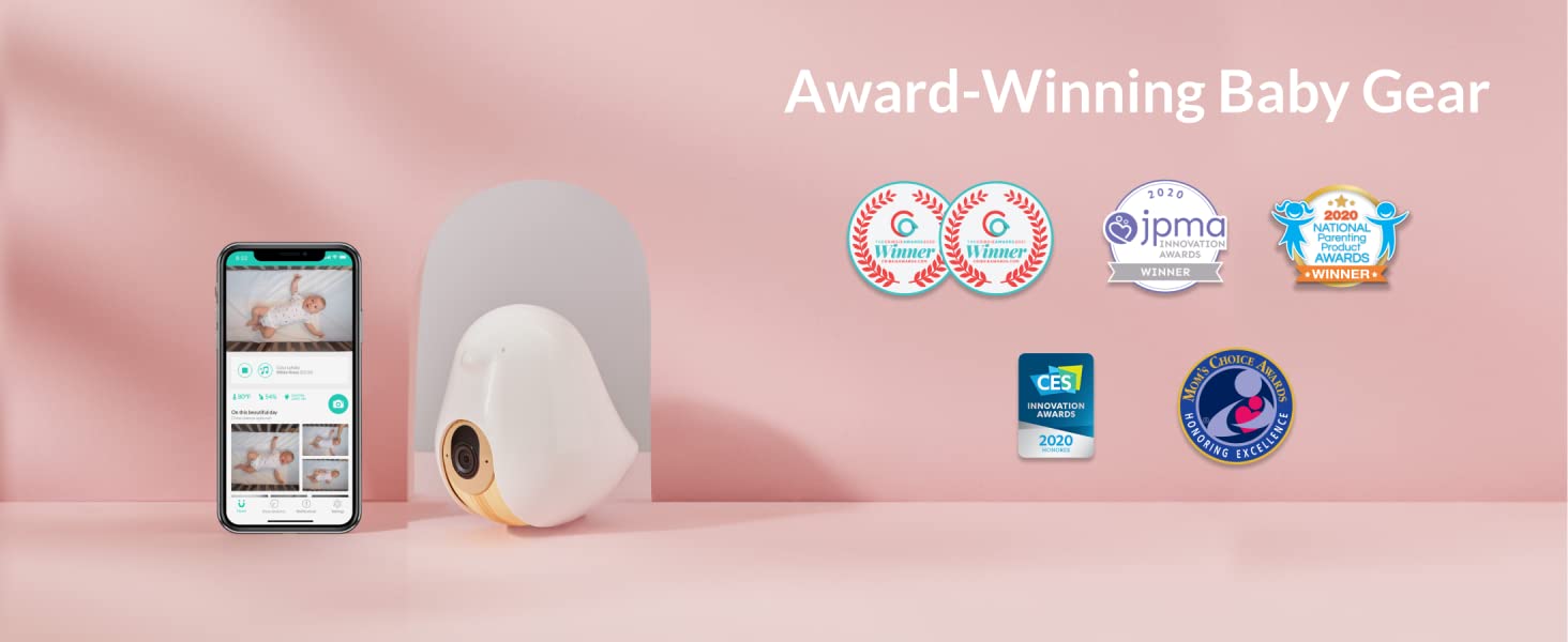 Award-Winning Baby Gear Cubo Ai Plus Smart Baby Monitor