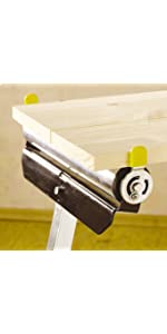 Roller trestle, support stand, roller stand, folding trestle, safety trestle, work trestle, assembly