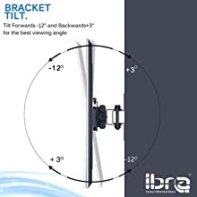 TV Tilting Bracket Tilt Swivel wall mount