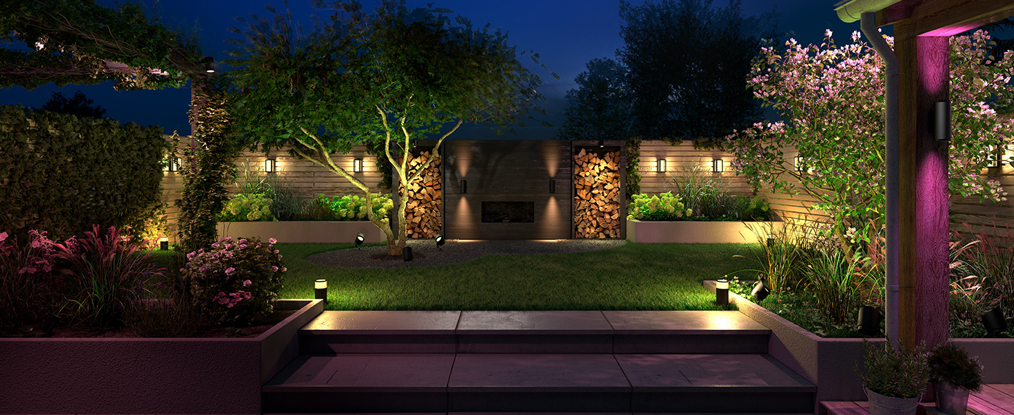 Philips Hue Smart Outdoor Lighting