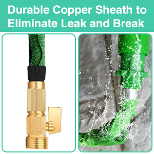 3x expanding garden hose