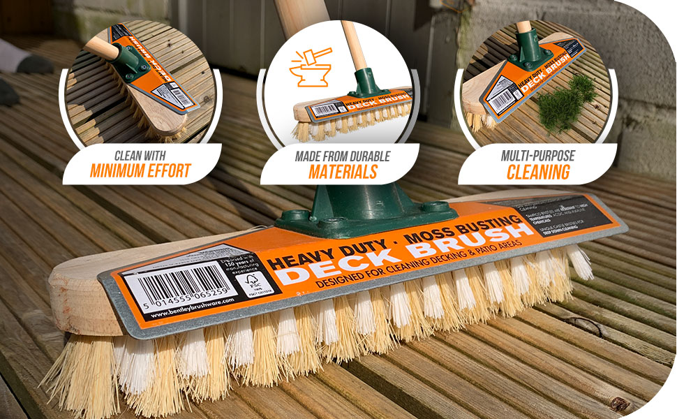 Heavy Duty Deck Brush