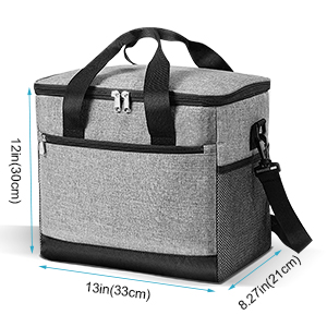 Large Capacity Picnic Bag Collapsible Lunch Bag