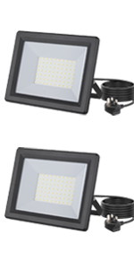 50W LED Floodlight with plug